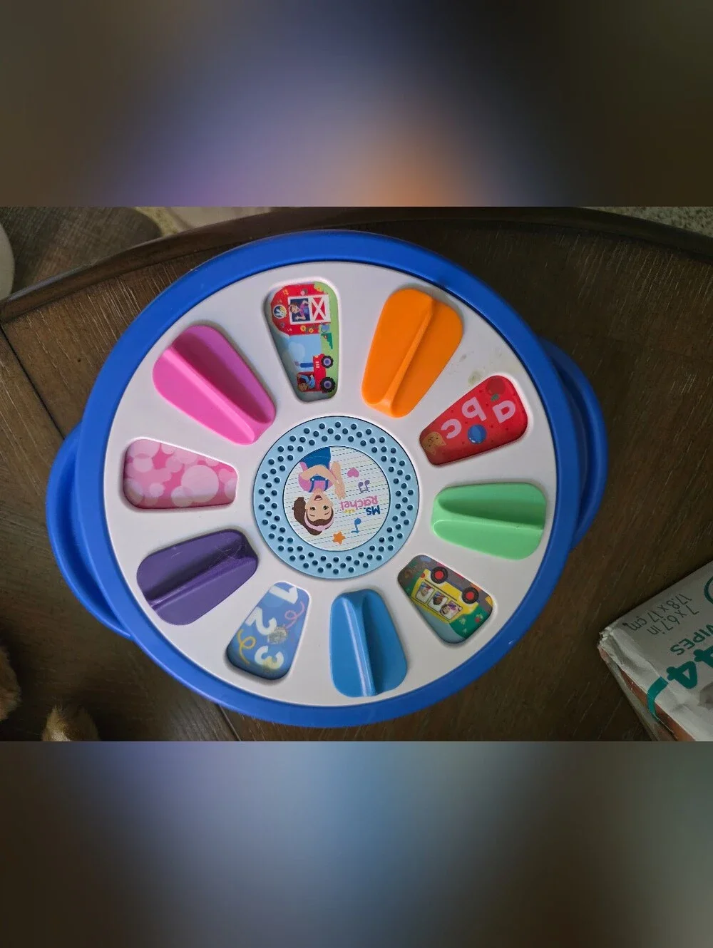 Ms Rachel Spinning Learning Toy - Blue